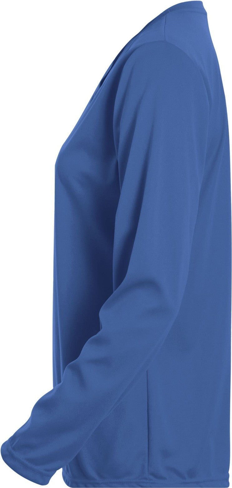 Left View of ROYAL LADIES L/S WICKING T-SHIRT