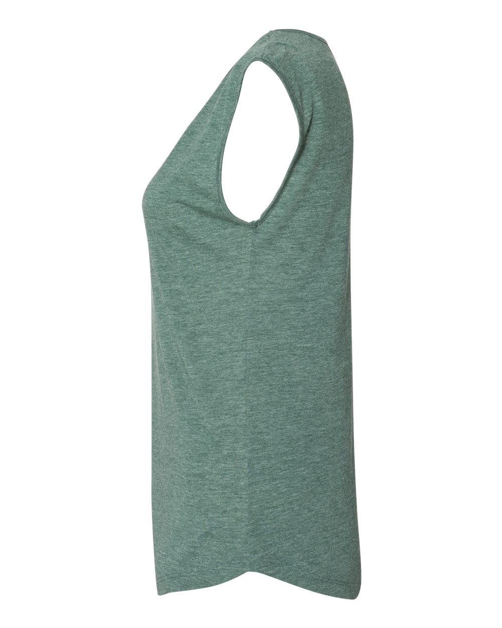 Left View of Royal Pine Women&#39;s Festival Sleeveless Deep V-Neck T-Shirt - 5040