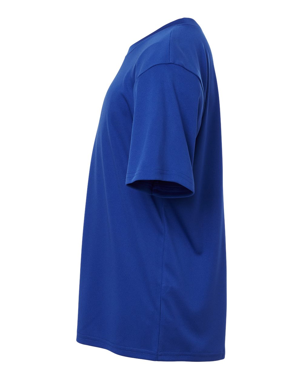Left View of Royal Pro-Lock Youth Performance T-Shirt - 48000Y