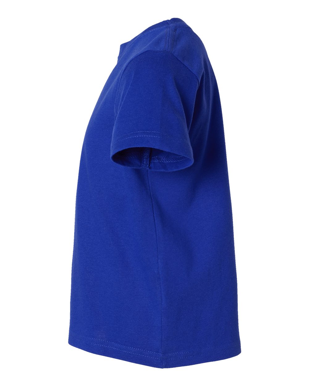 Left View of Royal Toddler Fine Jersey Tee - 3321