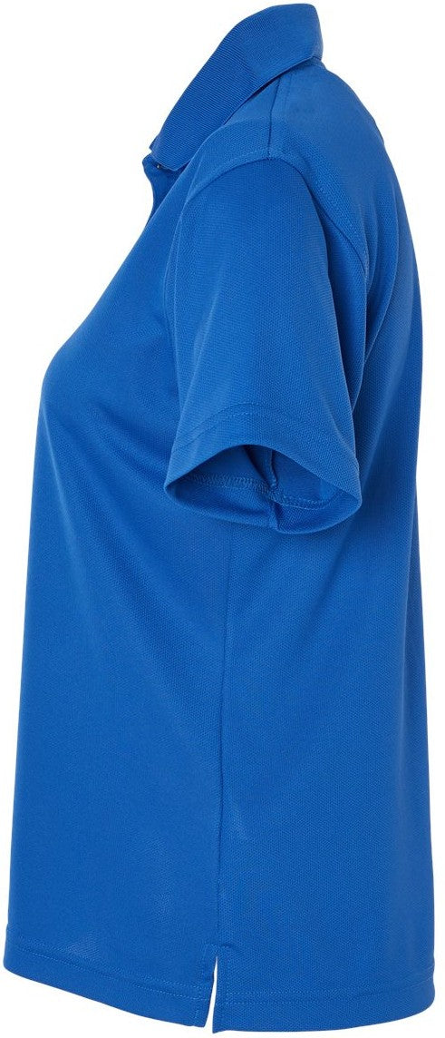 Left View of Royal Women's Saratoga Performance Mini Mesh Polo - 104