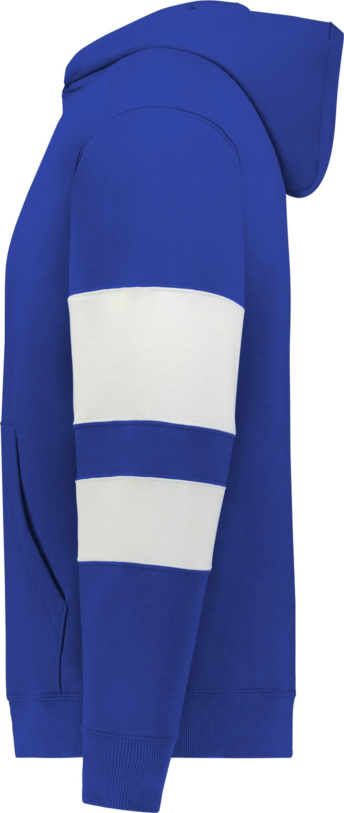 Left View of ROYAL/WHITE YTH JACKSON WAY HOODIE