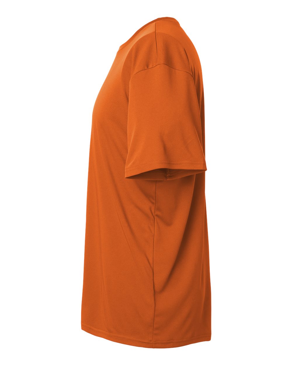 Left View of Rust Pro-Lock Performance T-Shirt - 48000