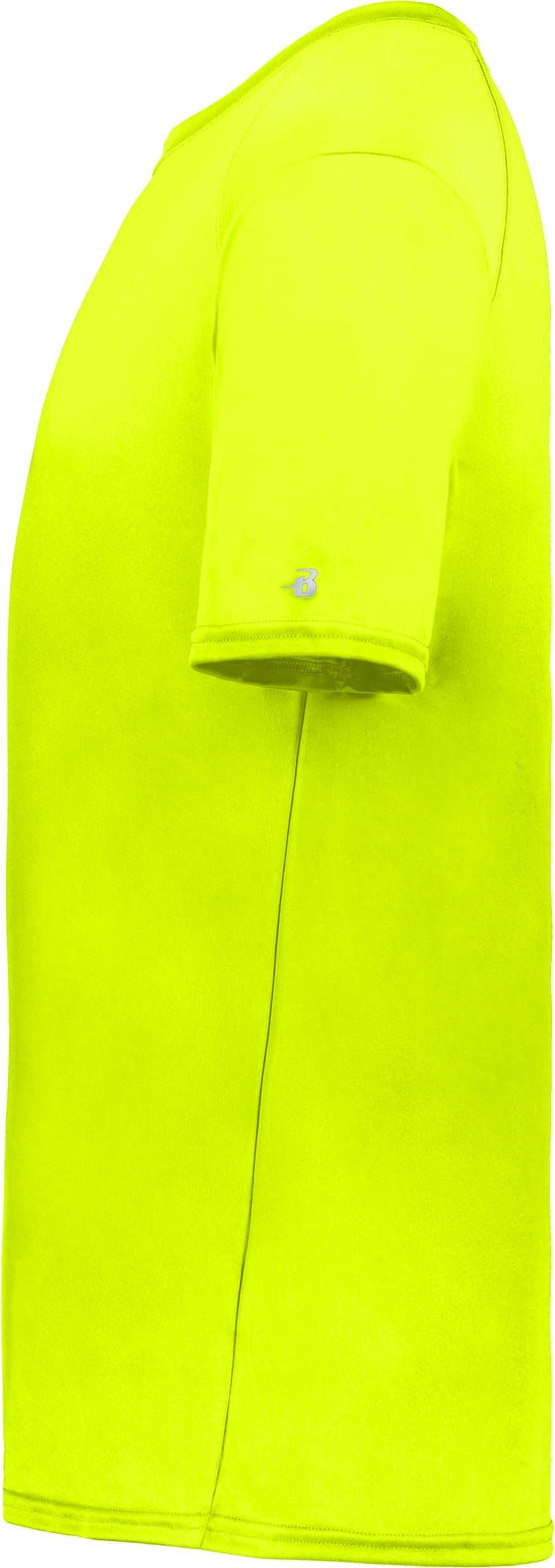 Left View of SAFETY YELLOW B-CORE TEE