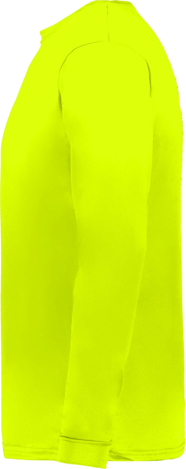 Left View of SAFETY YELLOW C2 L/S TEE