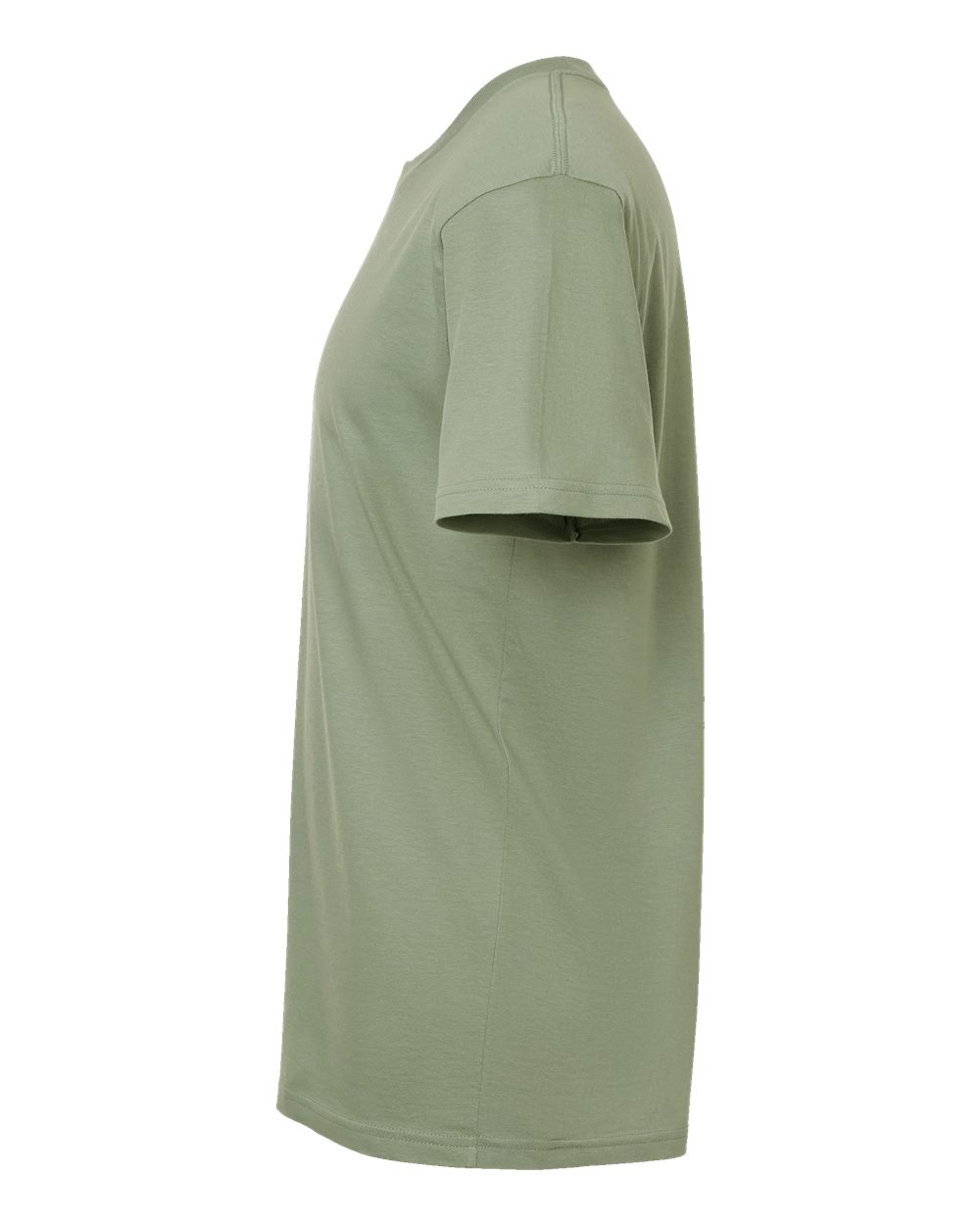 Left View of Sage Fine Jersey Tee - 2001