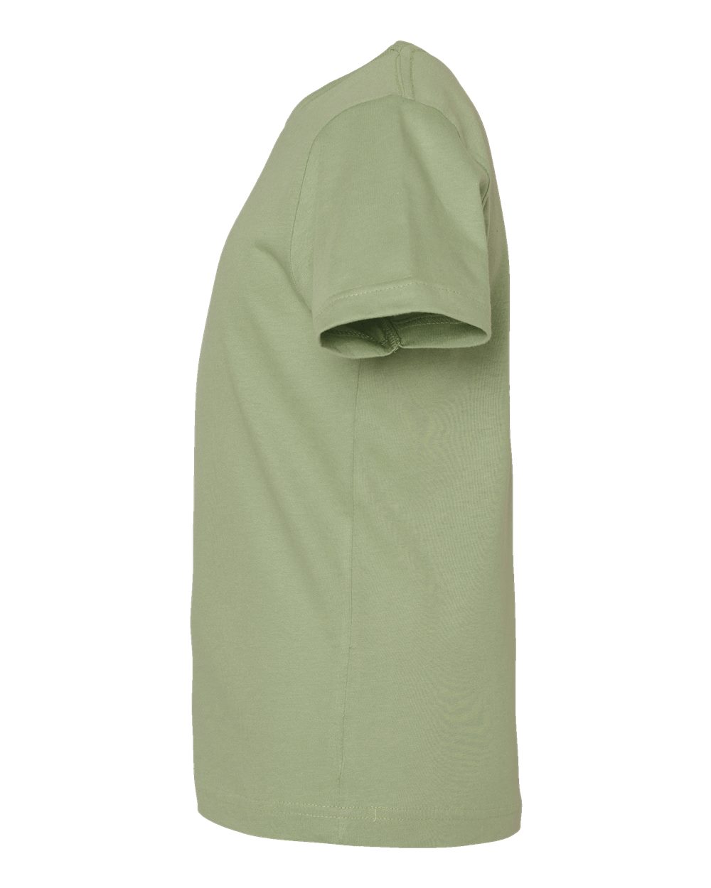 Left View of Sage Youth Fine Jersey Tee - 6101