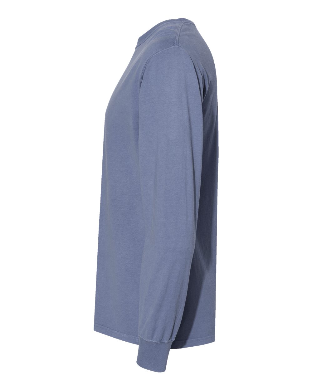 Left View of Saltwater Garment-Dyed Long Sleeve T-Shirt - GDH200
