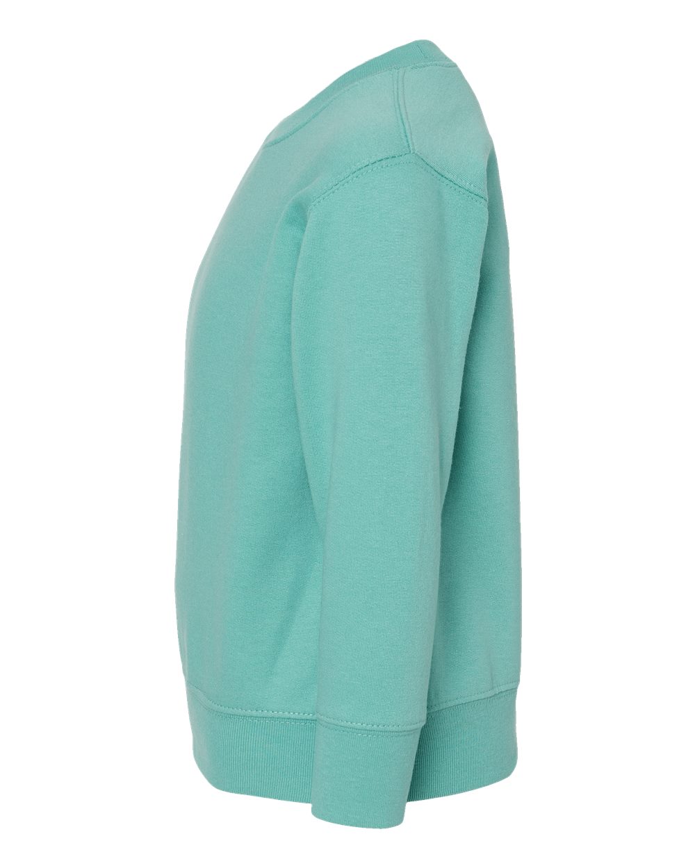 Left View of Saltwater Toddler Fleece Crewneck Sweatshirt - 3317