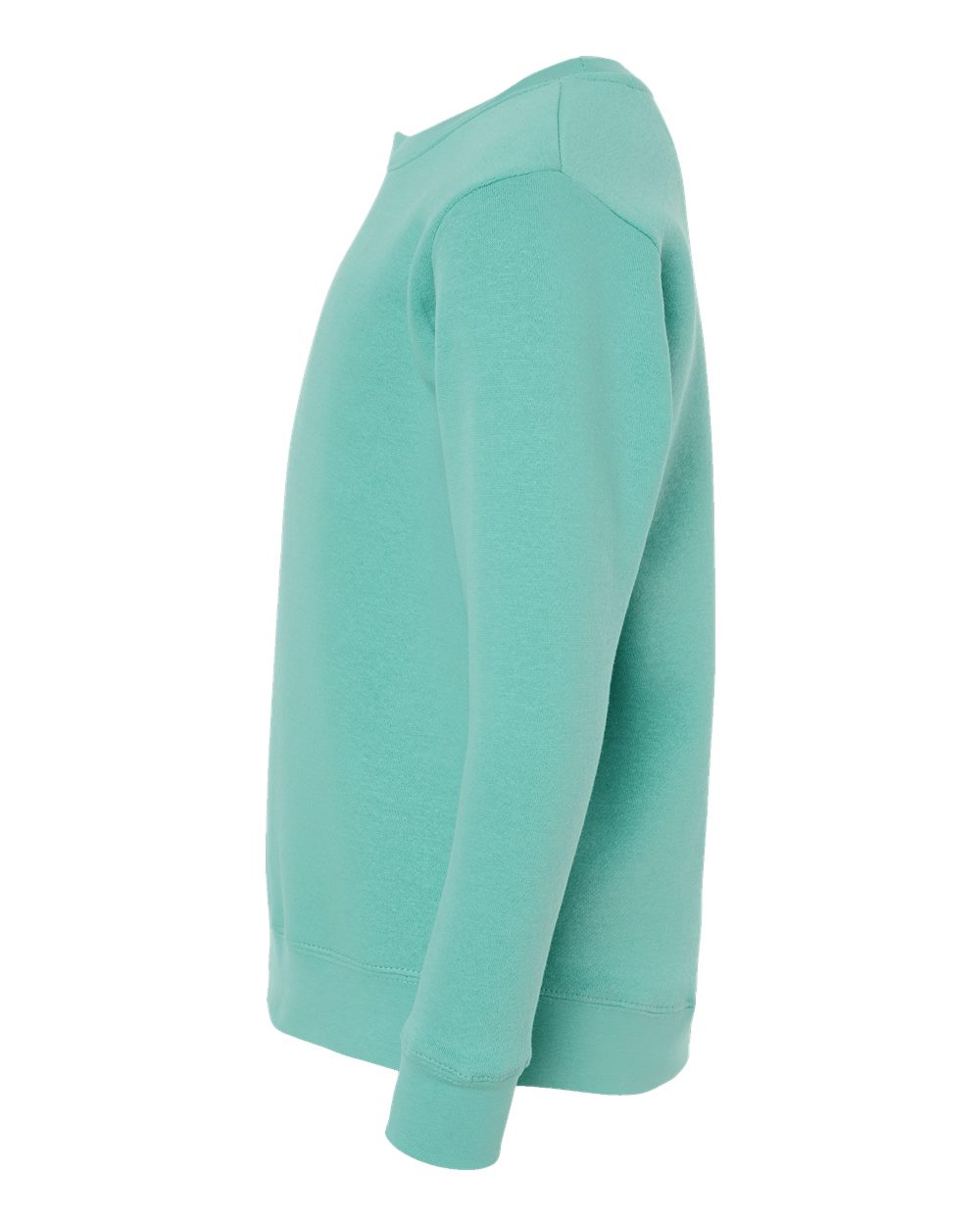 Left View of Saltwater Youth Elevated Fleece Crewneck Sweatshirt - 2225