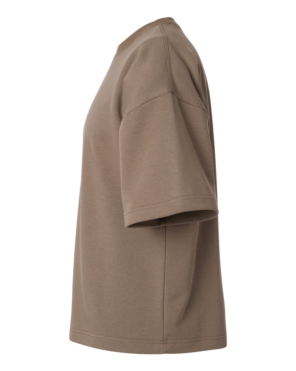 Left View of Savana Unisex French Terry Ex Crew - FTEX00 plain