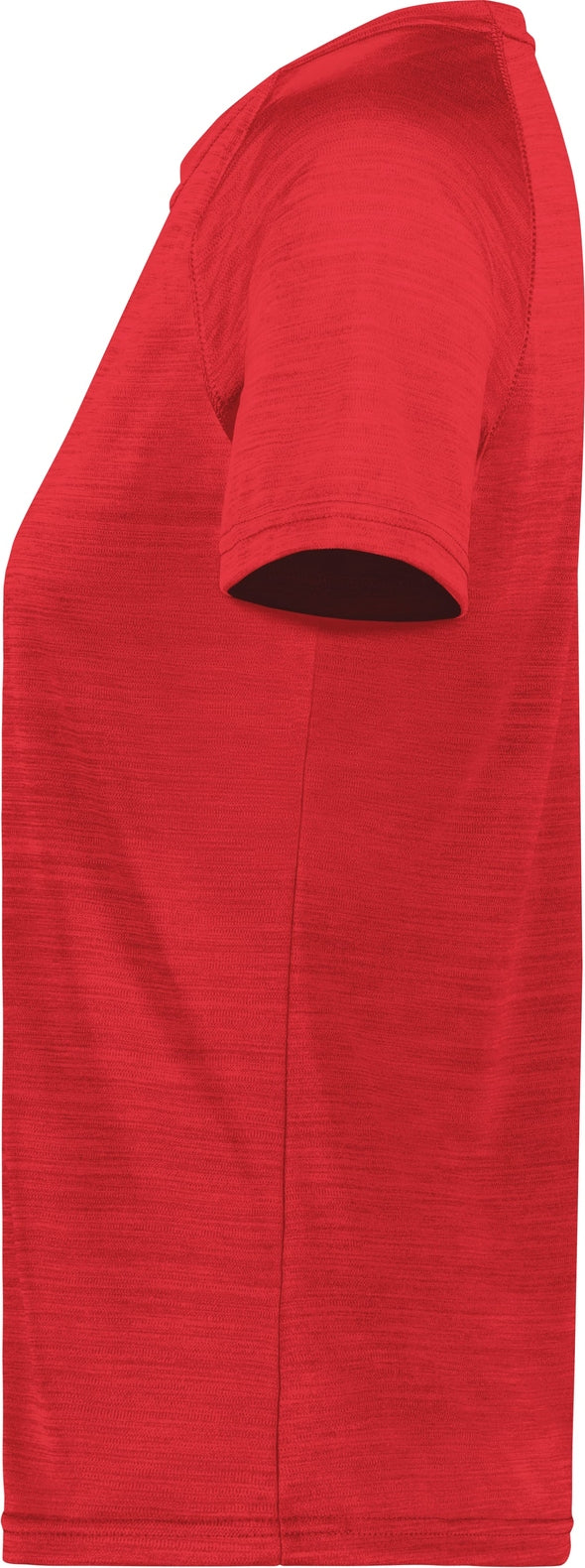 Left View of SCARLET HEATHER LDS ALL-PRO TEE