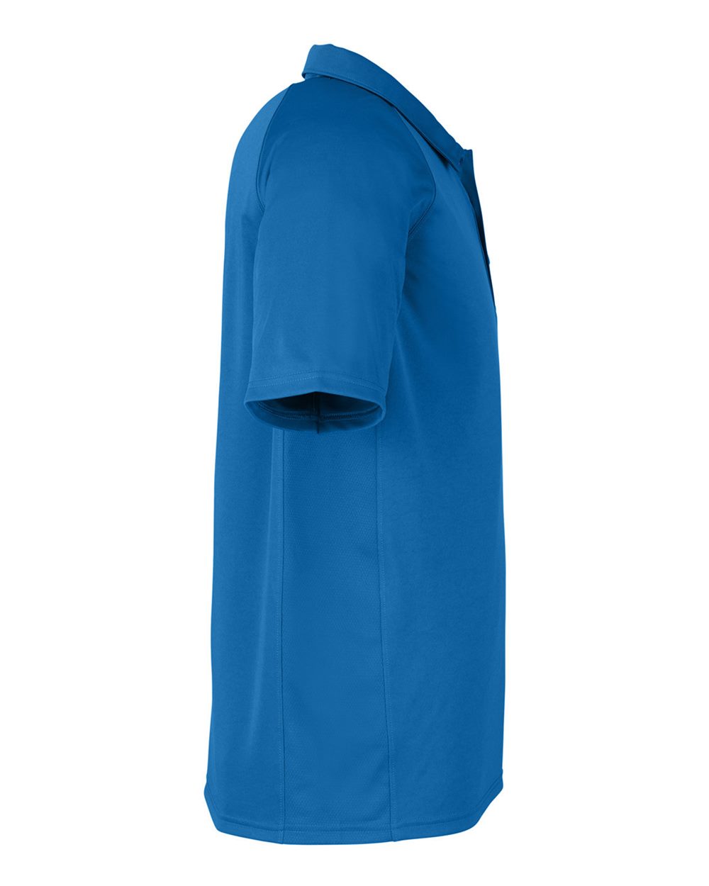 Rear View of Set Sail LoPro Solid Performance Polo - H12L005