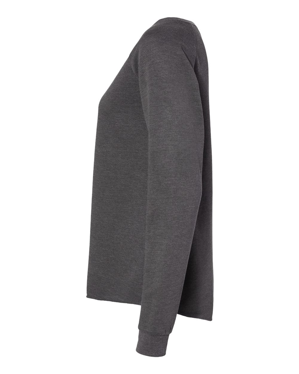 Left View of Shadow Women&#39;s California Wave Wash Crewneck Sweatshirt - PRM2000