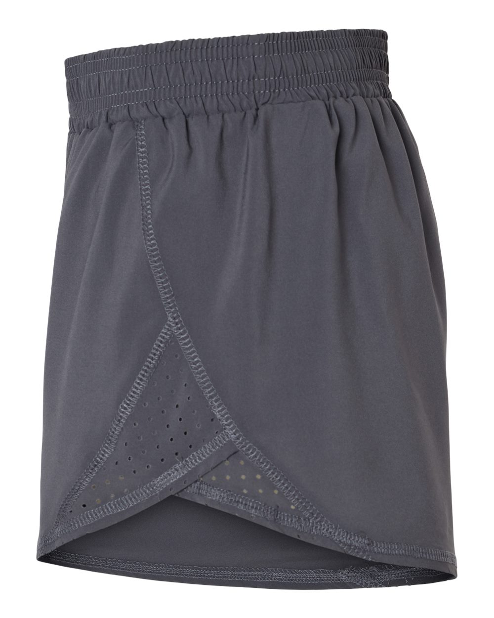 Left View of Slate Women&#39;s Olympia Shorts - BW6101