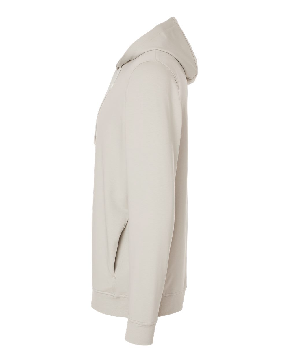 Left View of Smoke Perform Hooded Sweatshirt - EXP25PH