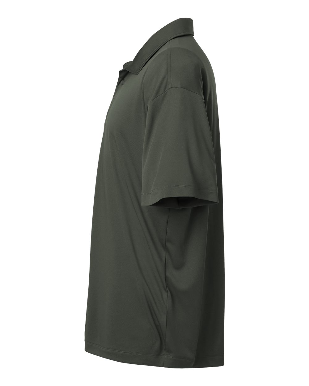 Left View of Smoke Pro-Lock Performance Polo - 41800