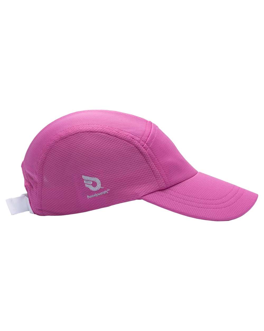 Left View of Sport Charity Pink Race Cap - HDSW01