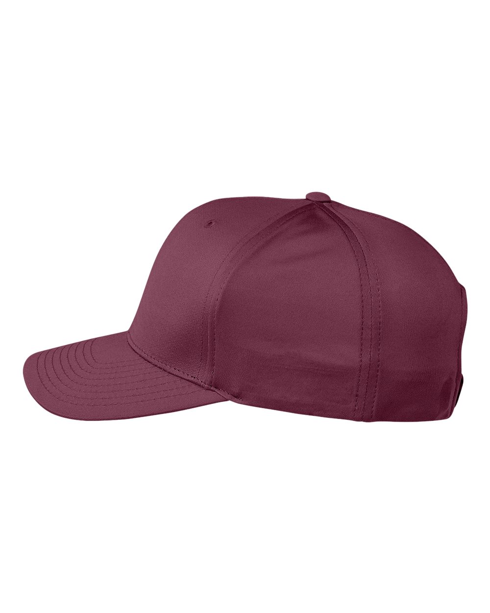 Left View of Sport Maroon Yupoong® Youth Zone Performance Cap - TT801Y