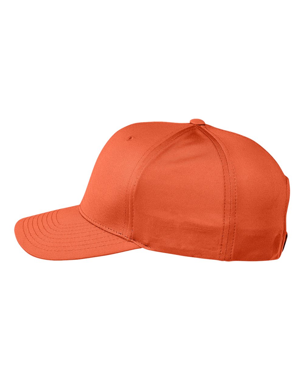 Left View of Sport Orange Yupoong® Youth Zone Performance Cap - TT801Y
