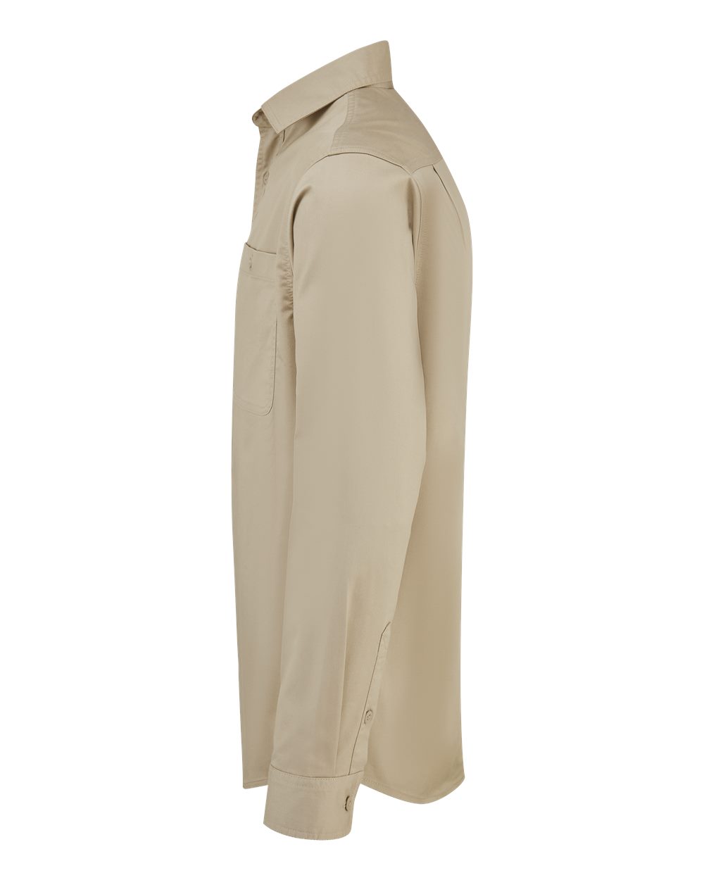 Left View of Stay Khaki Unisex Utility 2.0 Service Shirt - RP021 plain