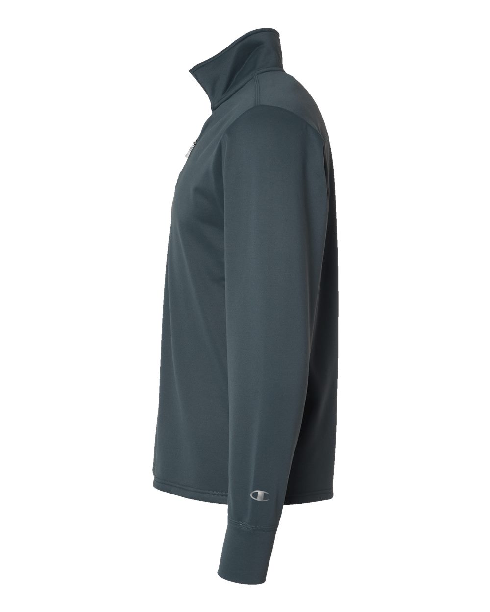 Left View of Stealth Sport Quarter-Zip Pullover - CHP190
