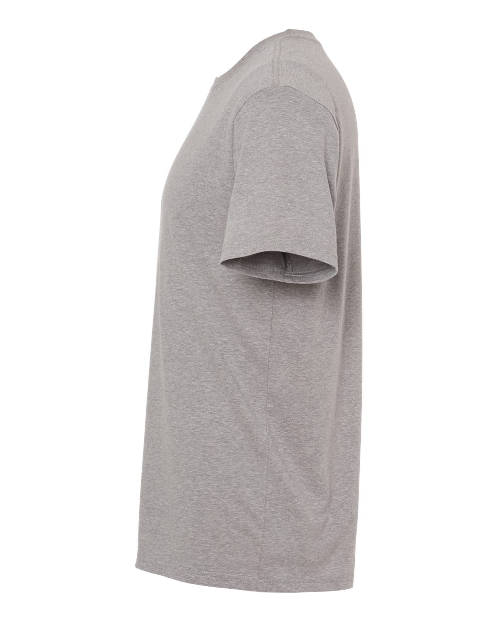 Left View of Steel Grey RecycledSoft™ T-Shirt - 2010