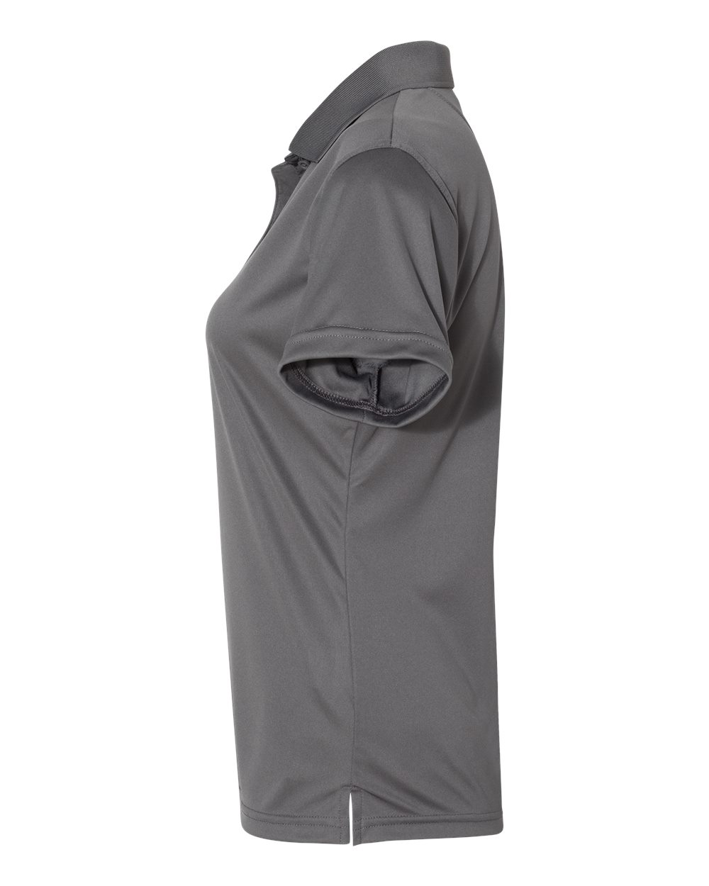Left View of Steel Women&#39;s Value Polyester Polo - 5100