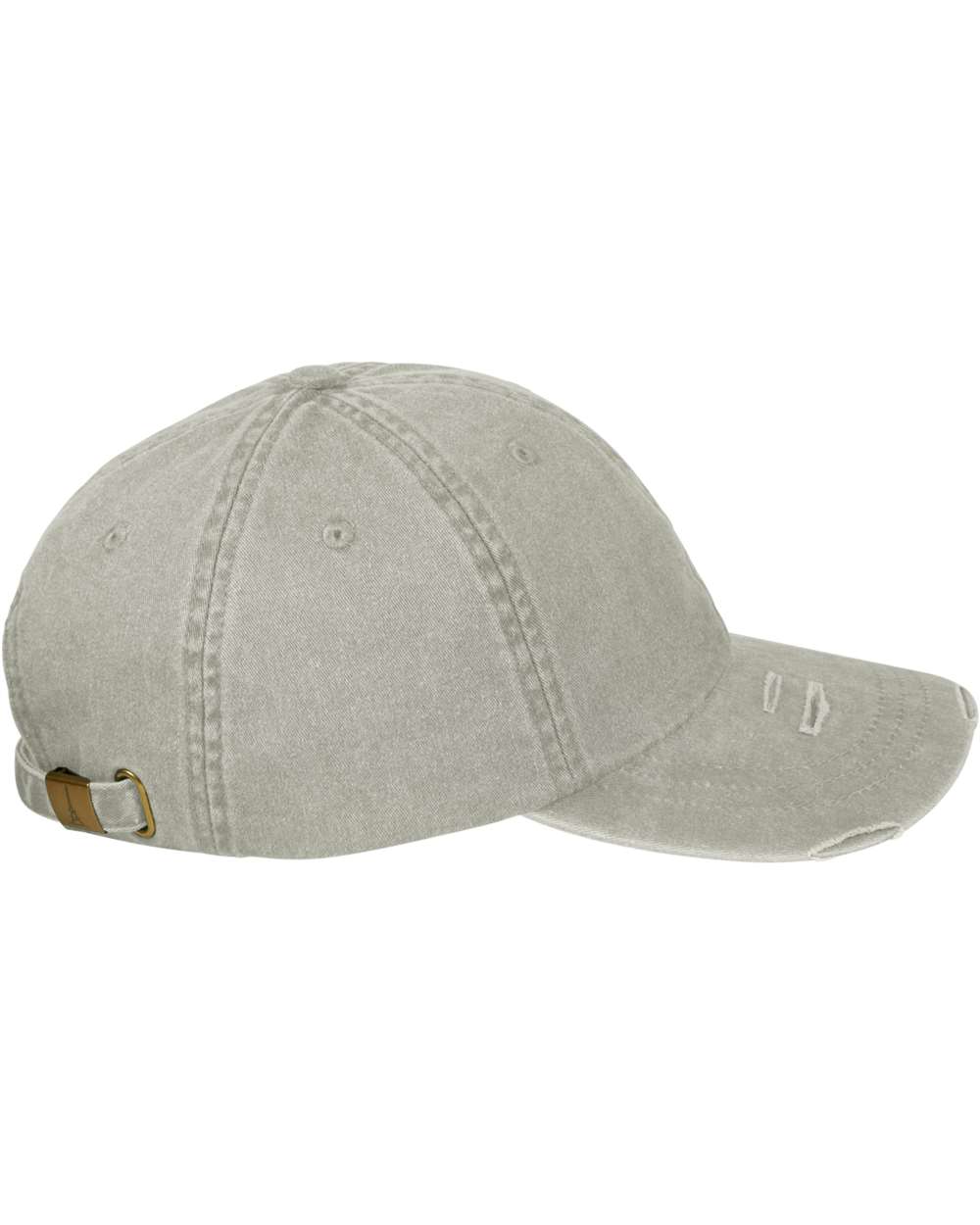 Left View of Stone Classic Pigment Distressed Cap - LP108
