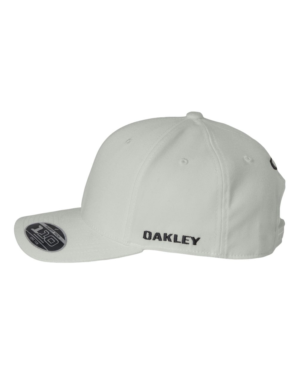 Left View of Stone Grey Pro-Formance Cap - FOS900833