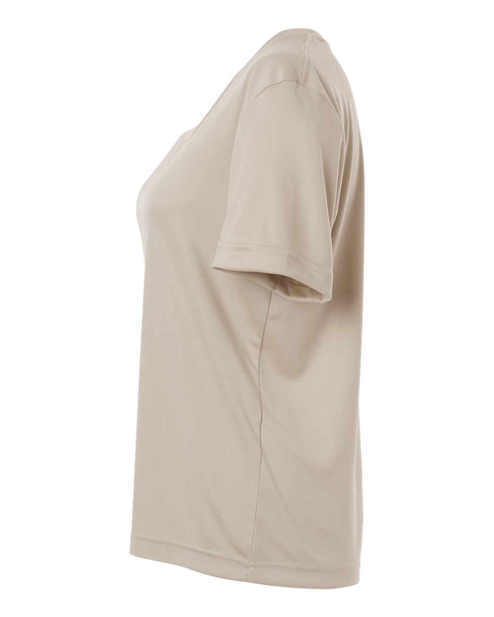 Left View of Stone Women's Capital Performance T-Shirt - CE10W plain
