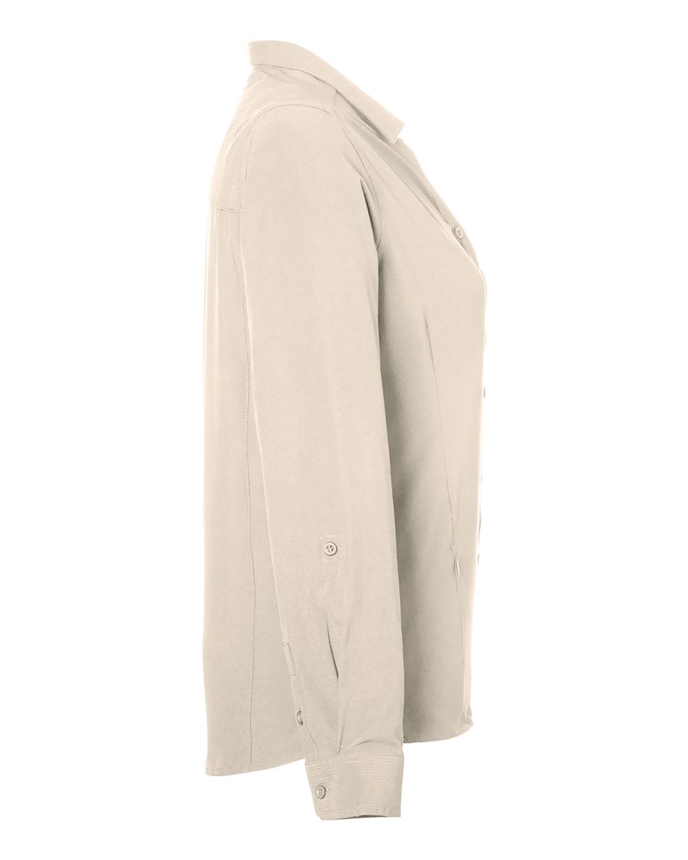 Left View of Stone Women's Ultra UVP® Long Sleeve Marina Shirt - CE510LW