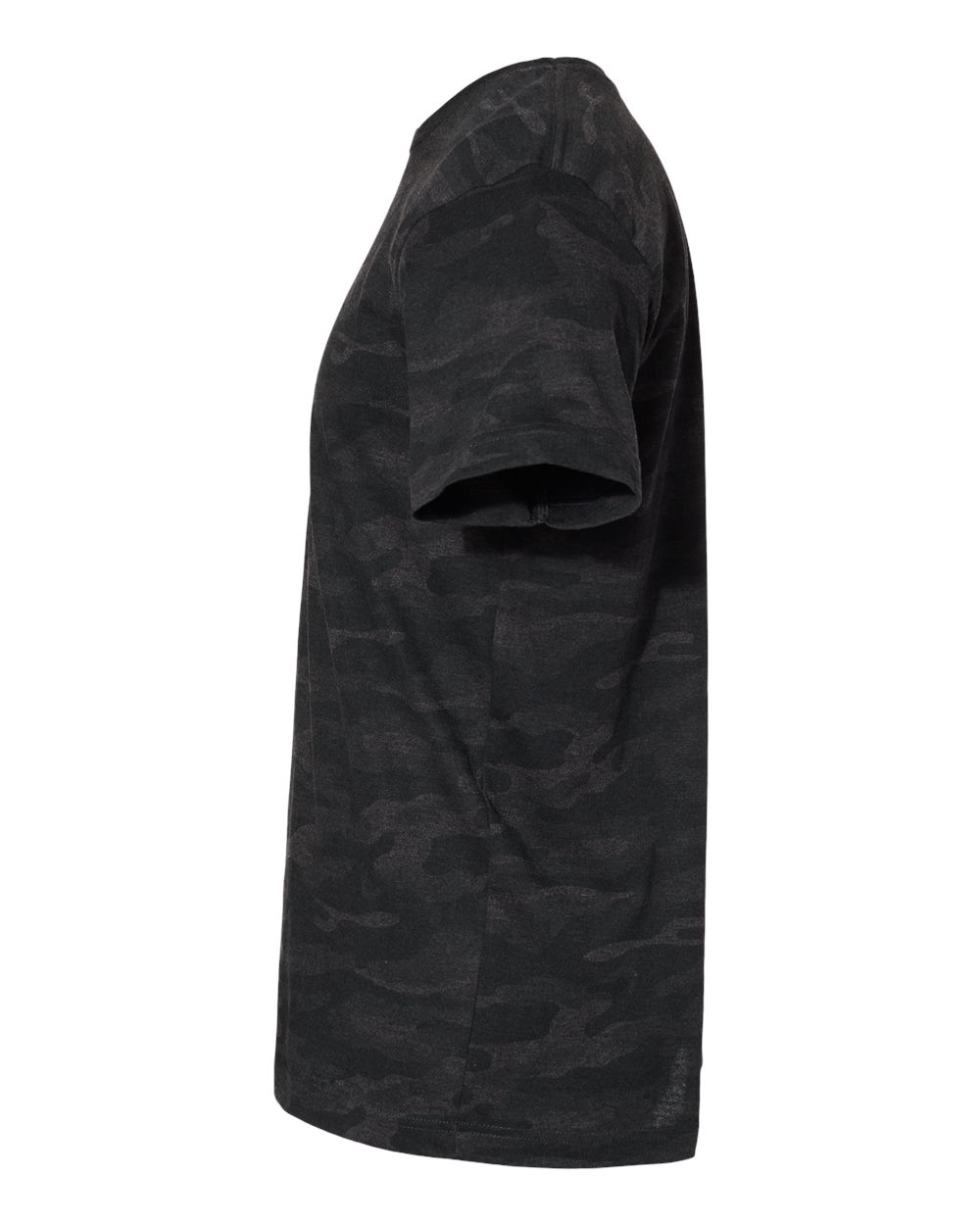 Left View of Storm Camo Fine Jersey Tee - 6901