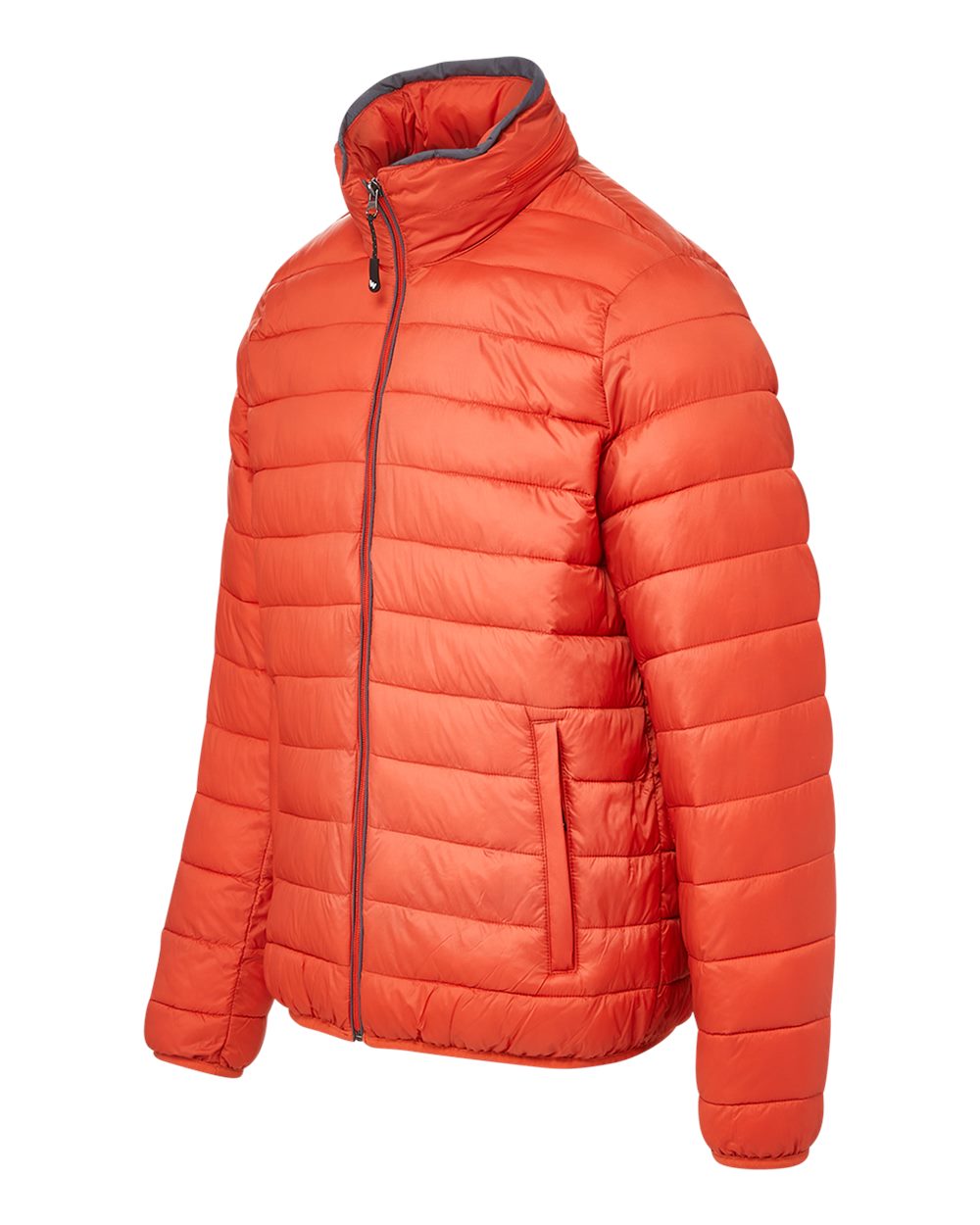 Left View of Sunset PillowPac Puffer Jacket - 211136
