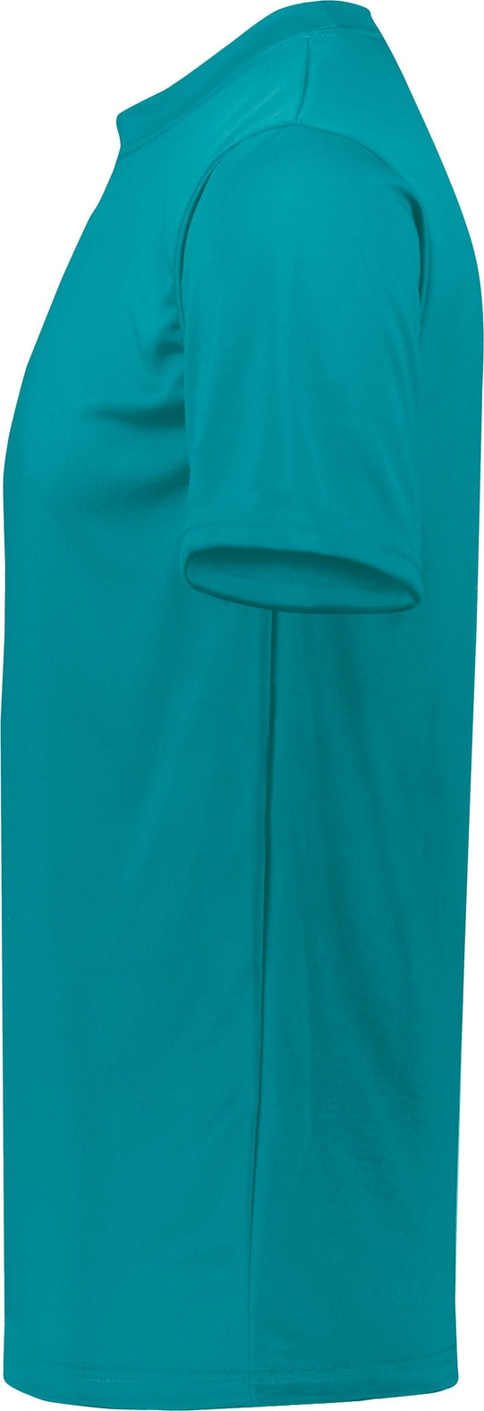 Left View of TEAL NEXGEN WICKING TEE
