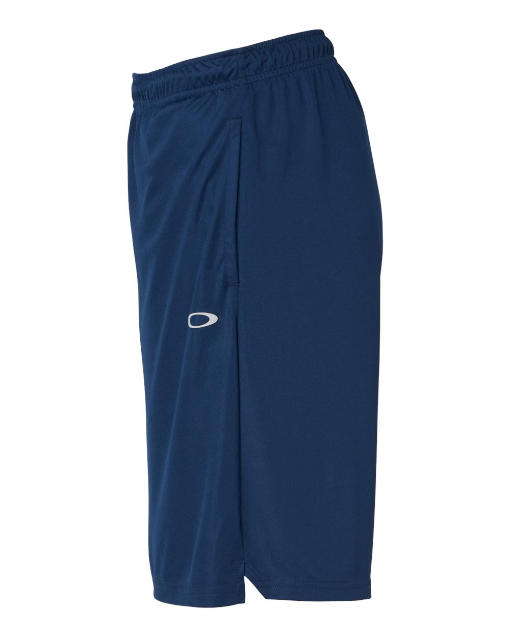 Left View of Team Navy Team Issue Hydrolix 9&quot; Shorts - FOA402995