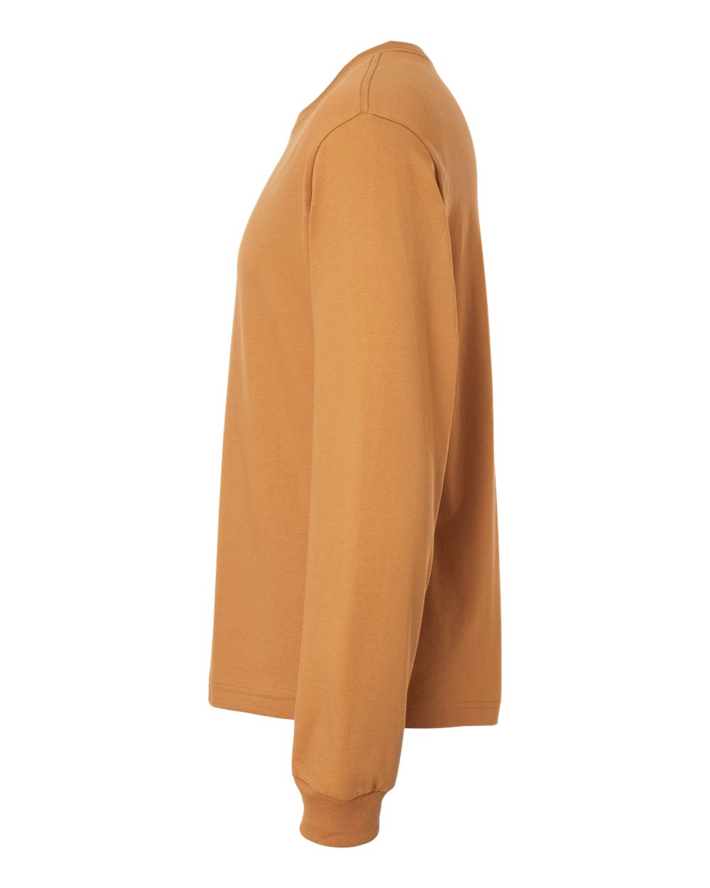 Left View of Toast 6 oz. Heavyweight Long Sleeve Tee - 3511