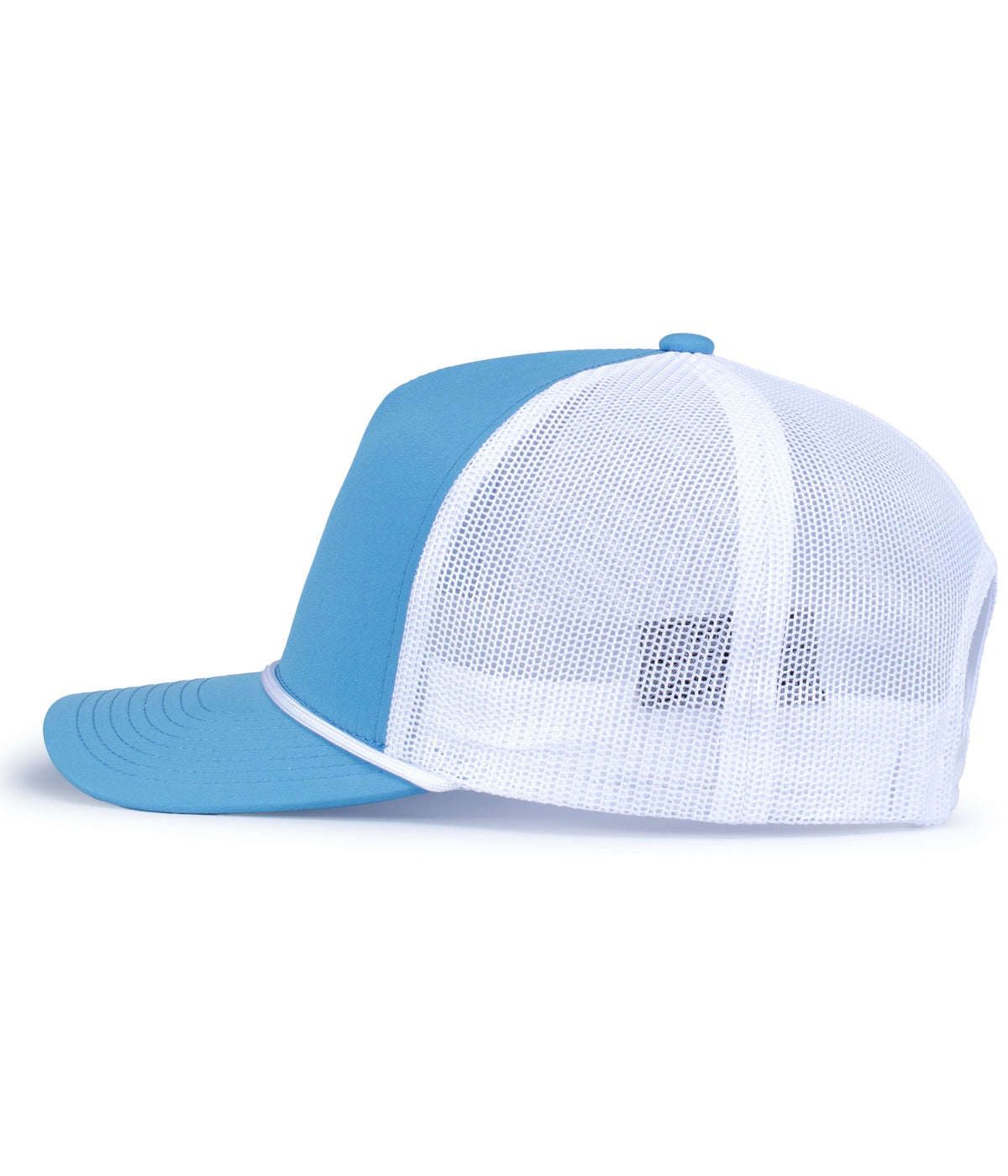 Left View of TRANQUIL BLUE/WHITE WEEKENDER TRUCKER