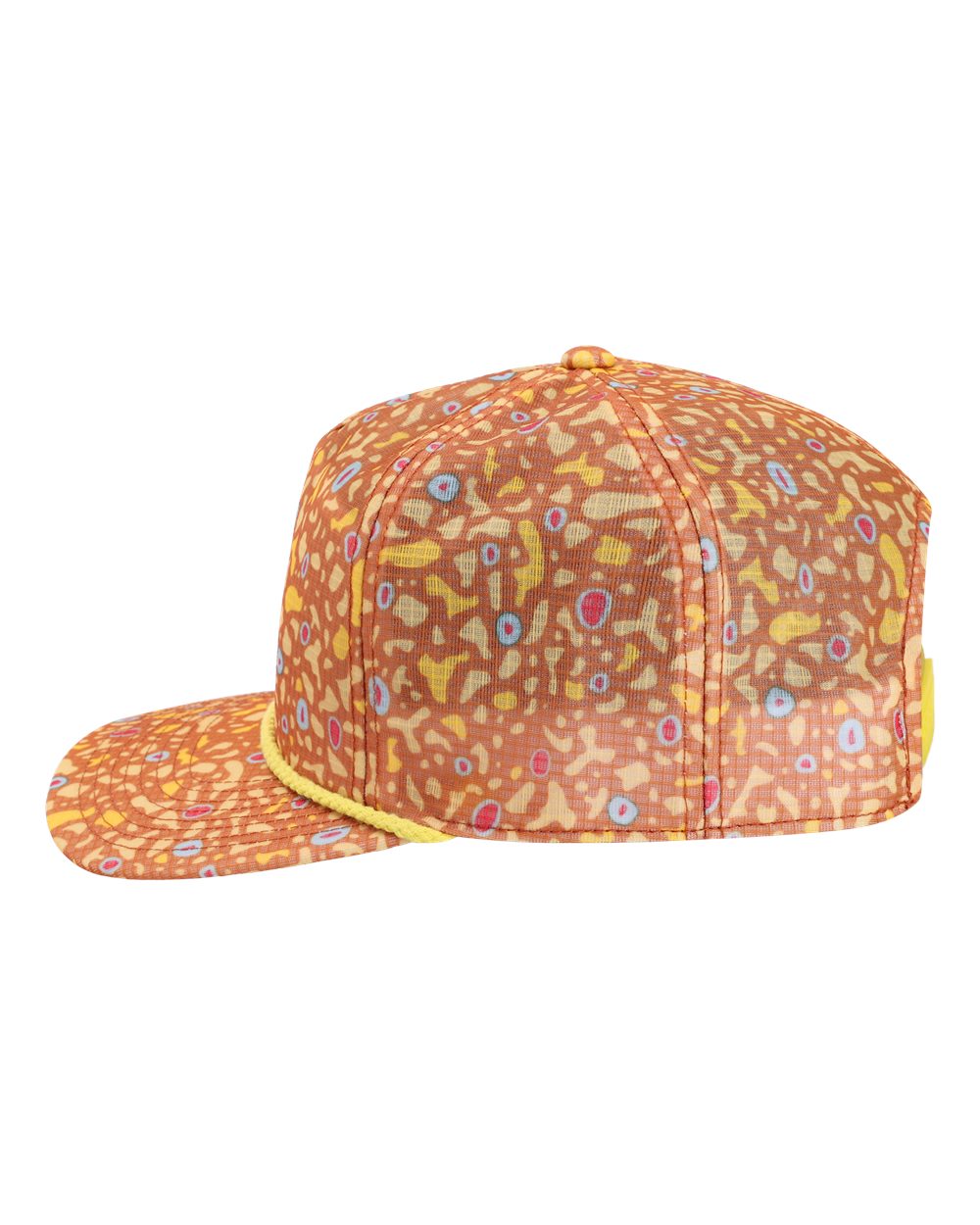 Left View of Trout Skin The Live Wire Cap - DNA012