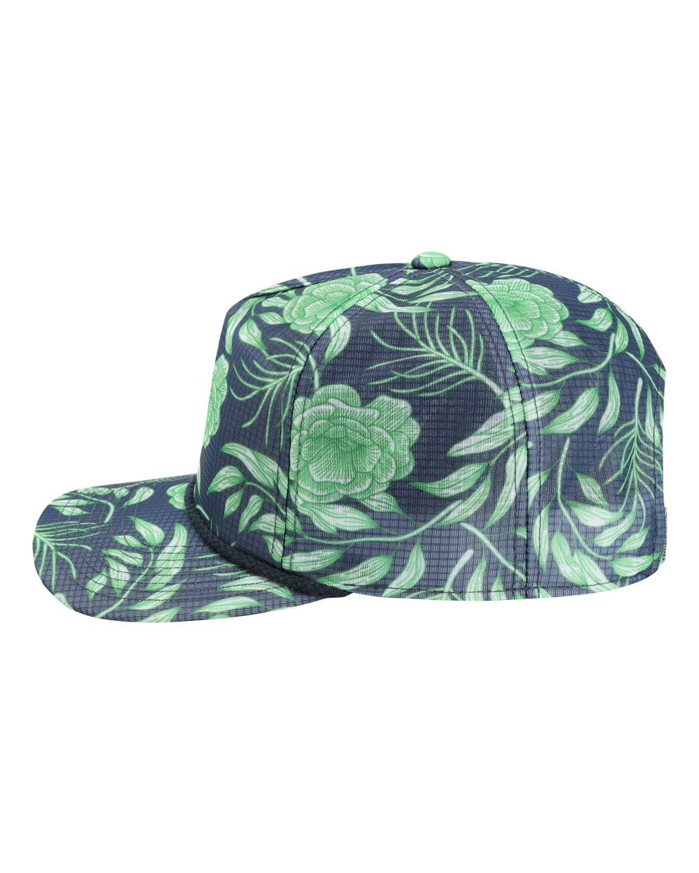 Left View of True Navy The Live Wire Cap - DNA012