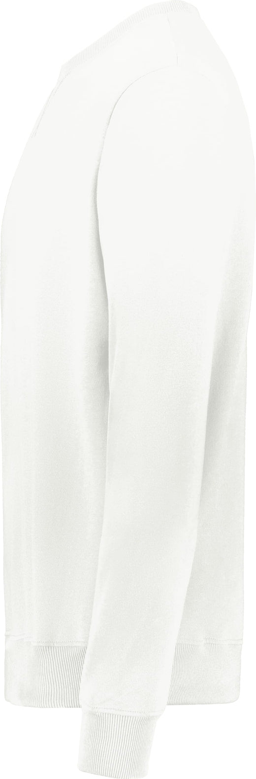 Left View of ULTRA WHITE YTH ALL-DAY CORE BSC FLC CREW