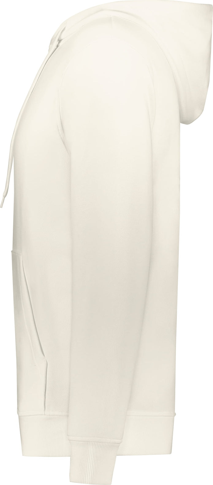 Left View of VANILLA 60/40 FLEECE HOODY