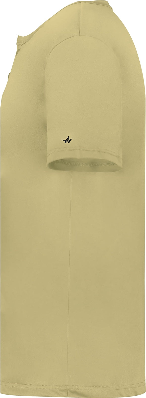 Left View of VEGAS GOLD B-CORE PLACKET