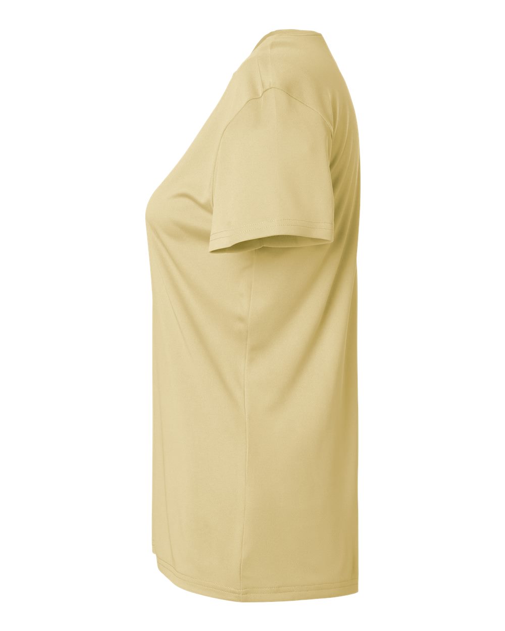 Left View of Vegas Gold Pro-Lock Women&#39;s Performance T-Shirt - 48000L