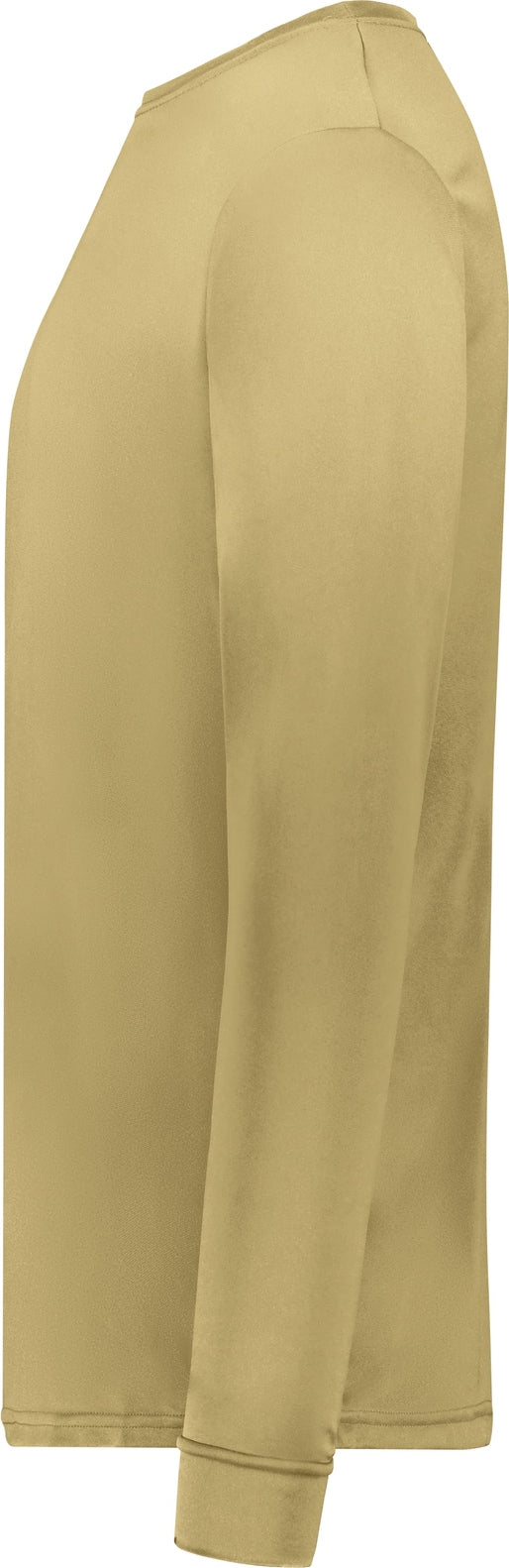 Left View of VEGAS GOLD WICKING LONG SLEEVE T-SHIRT