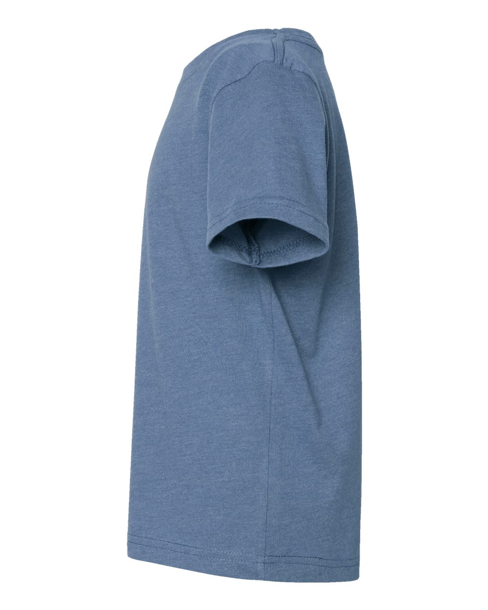 Left View of Vintage Indigo Toddler Fine Jersey Tee - 3321