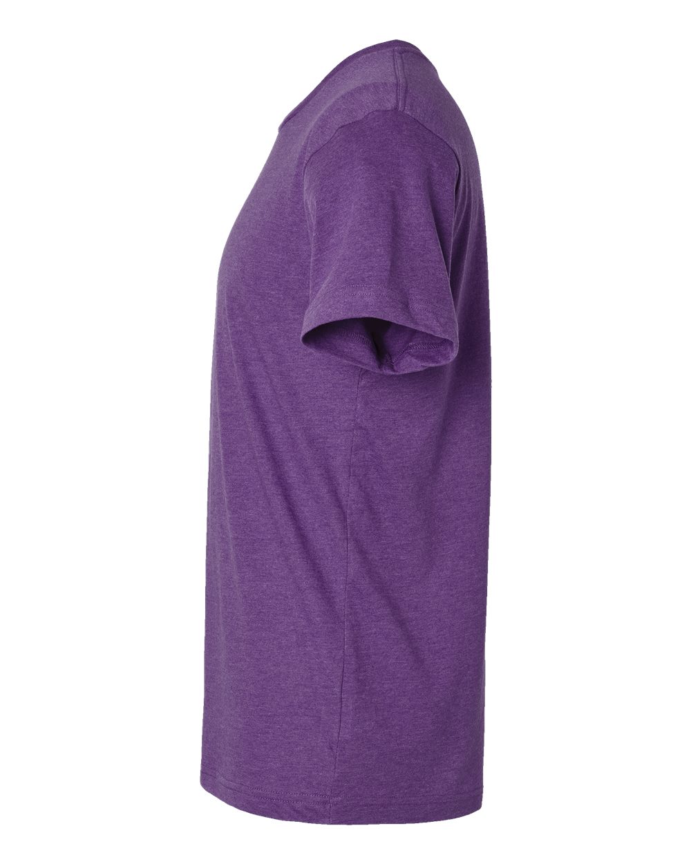 Left View of Vintage Purple Fine Jersey Tee - 6901