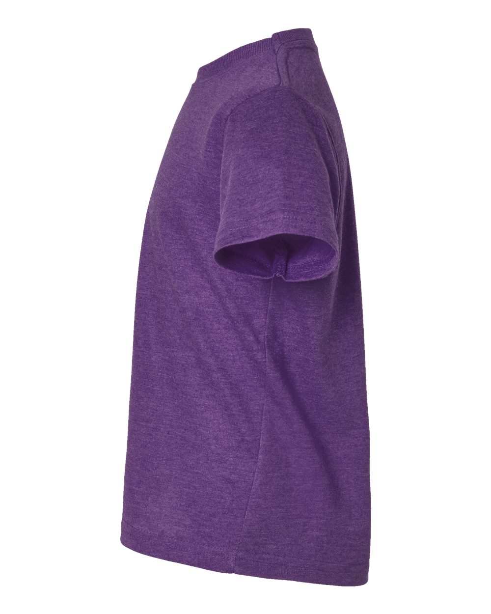 Left View of Vintage Purple Toddler Fine Jersey Tee - 3321
