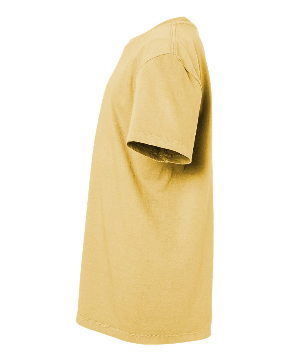 Left View of Wheat Youth Organic T-Shirt - 402