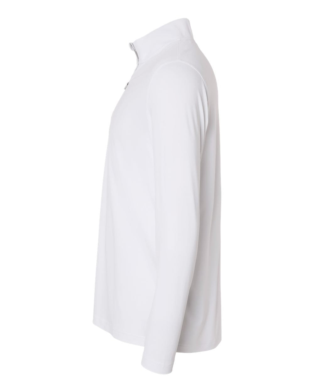 Left View of White Glow Men's Icon 2.0 Quarter-Zip - 631059 plain